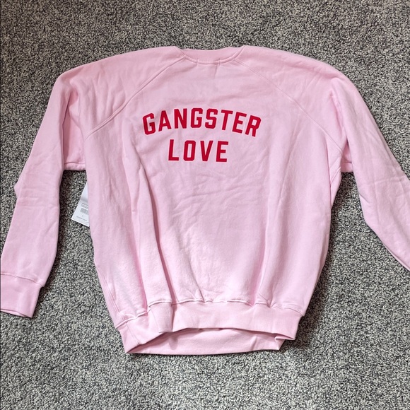 Spiritual Gangster Pink Graphic Crewneck NWT - Picture 4 of 6